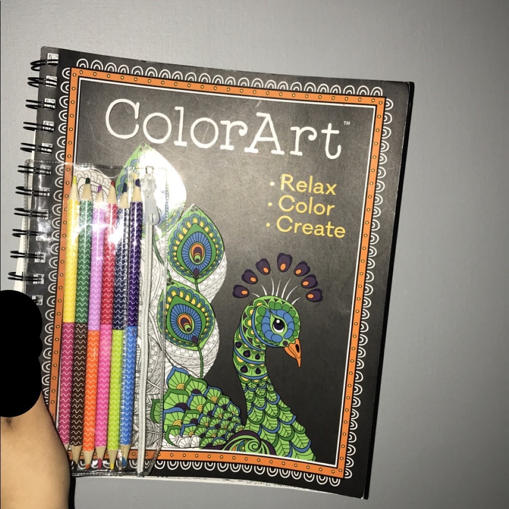 Adult coloring book